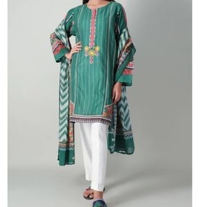 Khaadi 2 piece suit embroidered Kurta dupatta FINAL PRICE